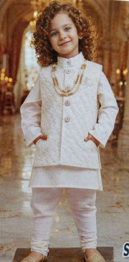 Picture of MDL03927 :: Size:2-3 Years :: Boys Party Wear-Sherwani and Dhoti Sets