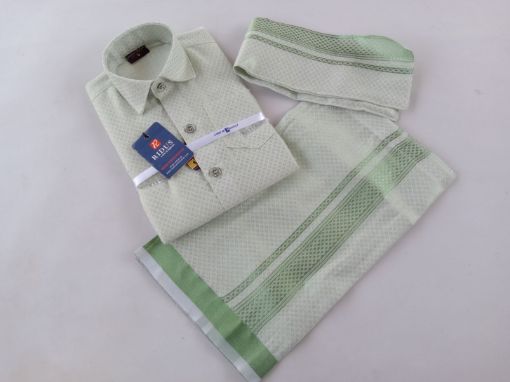 Picture of MDL03949 :: Size:18-24 Months :: Boys Party Wear-Sherwani and Dhoti Sets